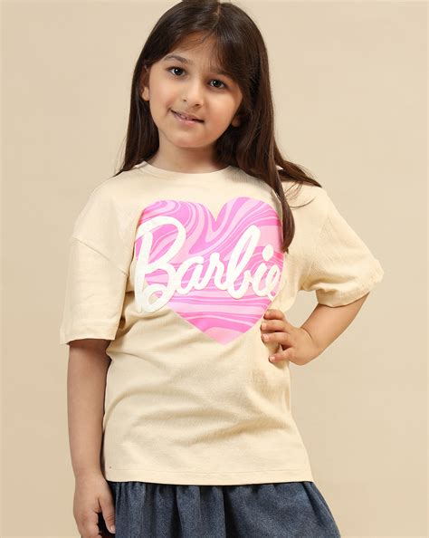 Barbie Oversized Fit Tshirt Girls – Kidsville