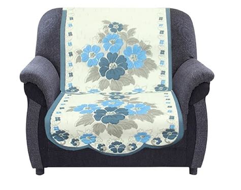 Kuber Industries 6 Piece Cotton 5 Seater Sofa Cover Set - Multicolour ...