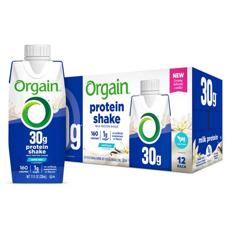 Vanilla Bean 30g Protein Shake | Orgain