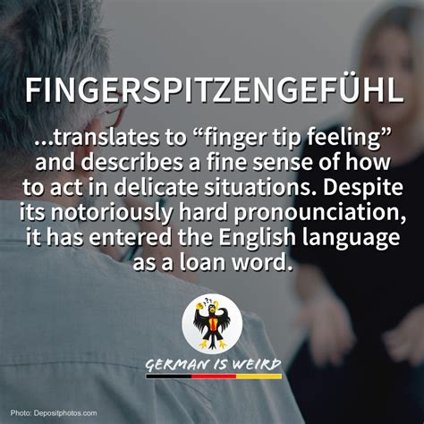 Fingerspitzengefühl - German is Weird - Funny German words