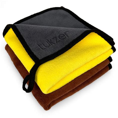 Tukzer Multi-Purpose Coral Velvet Microfiber Cloth - 2 pcs 35X75 cms ...