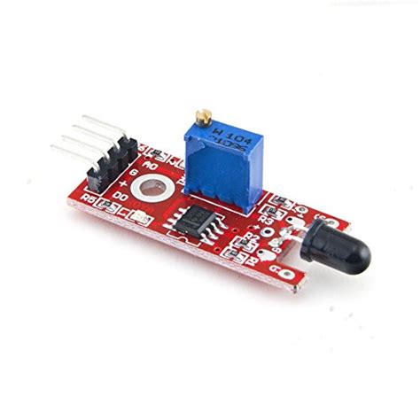Buy IDUINO IR Flame Detection Sensor Module Fire Detection Fire Alarm ...