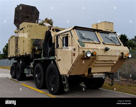 An Active Denial System (ADS) parked at MacDill Air Force Base, Fla ...