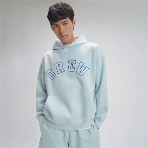 Crew Oversized Hoodie - Quad Blue – XYXX Apparels