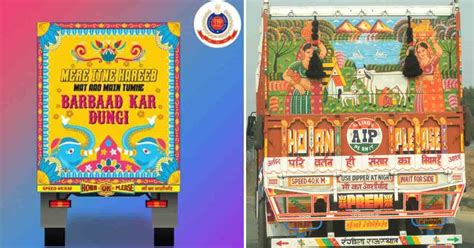 Delhi Police New Traffic Advisory Is Inspired By Our Trucks » Car Blog ...
