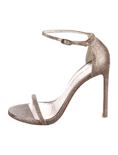 Stuart Weitzman Sandals - Blue Sandals, Shoes - WSU317273 | The RealReal