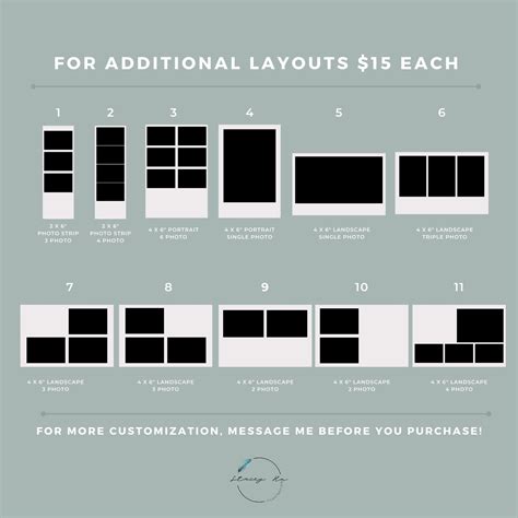 Custom Photobooth Template 2x6 Stripe 4x6 Portrait and Landscape Setup ...