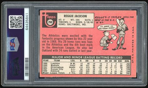 Lot Detail - Reggie Jackson Signed 1969 Topps Rookie Card - PSA/DNA ...