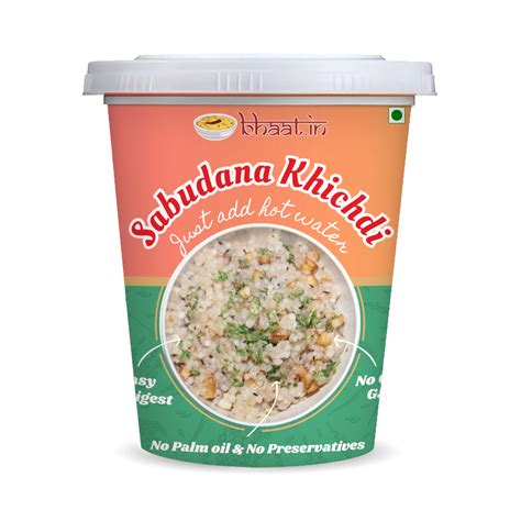 Dehydrated - Sabudana Khichdi|Just add hot water|Ready to Eat|Serves 2 ...