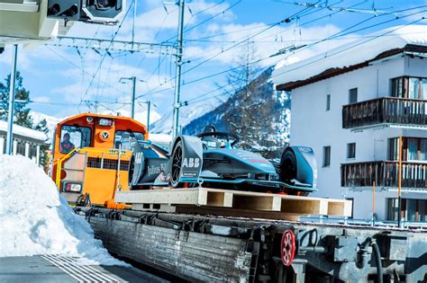 Großer Bahnhof für die ABB Formel E in Davos | News center