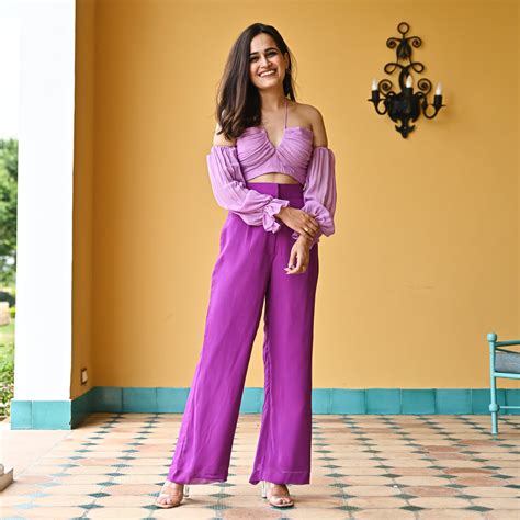 Vivid Viola Co-ord Set – Ordinaree