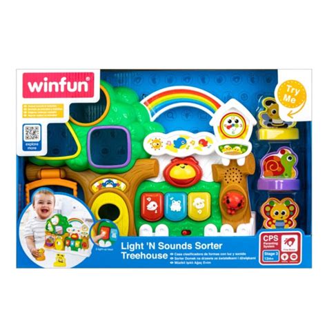 Winfun Light 'N Sounds Sorter Treehouse — Toycra