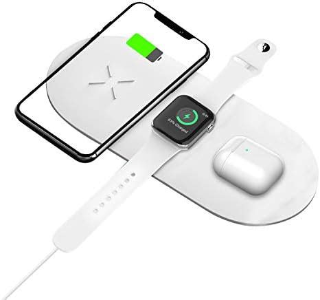 Ambrane 3-in-1 Wireless Charger with 20W BoostedSpeed for iPhone 14/13 ...