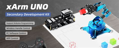 xArm UNO Robotic Arm Kit with Sensor Development Kit – ThinkRobotics.com