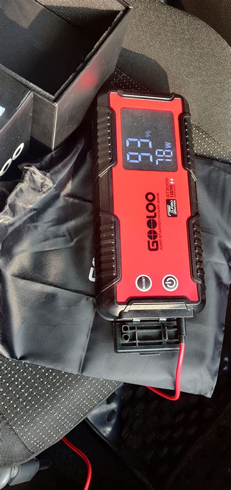 GOOLOO GT3000 Jump Starter 3000A 100W 2-Way Fast Charging, SuperSafe ...