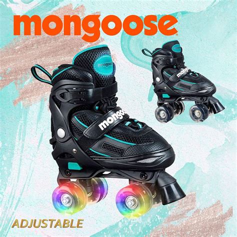 Mongoose Roller Skates for Girls Adjustable with India | Ubuy