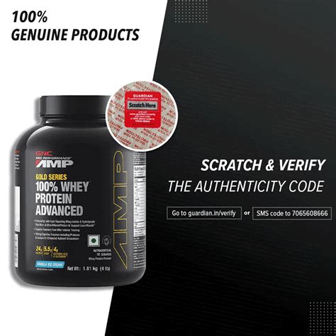 GNC Amp Gold Series 100% Whey Protein Advanced, 4 lbs pack – MAXBVIBE ...
