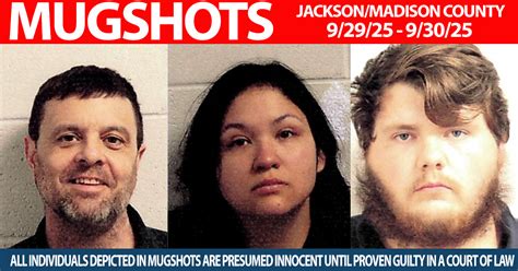 Jackson Mugshots: 09/29/2025 - 09/30/2025 - Talk-N West TN