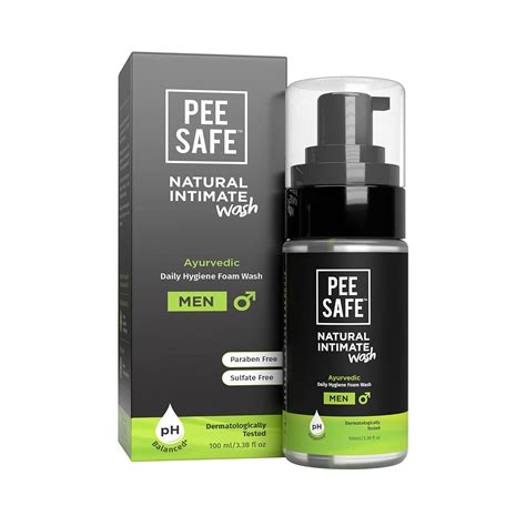 Pee Safe Natural Intimate Wash for Men - Cureka