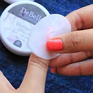DeBelle Nail Polish Remover Wipes - Blueberry Blush |Acetone free ...