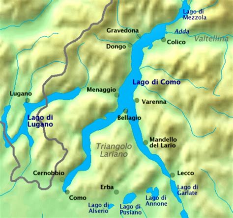 Lake Of Como Map