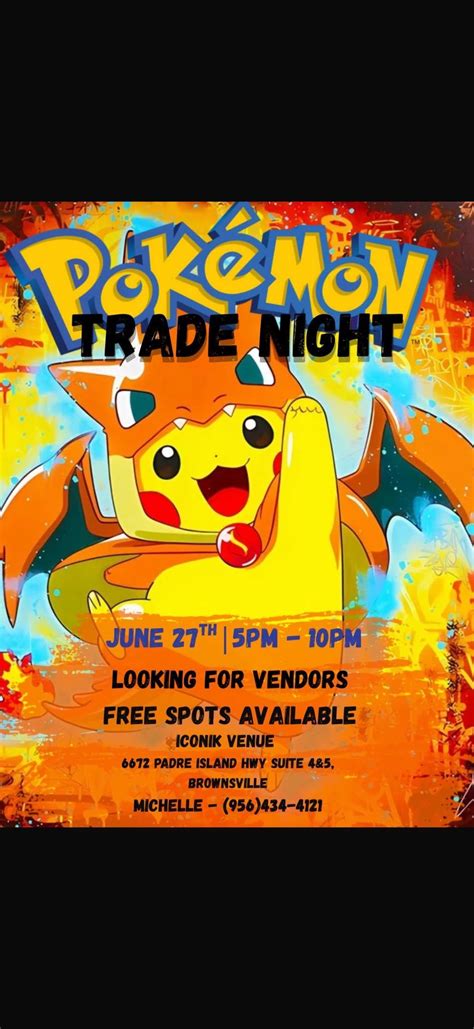 Pokemon Trade Night, Iconik Venue, Brownsville, 26 June 2025 | AllEvents