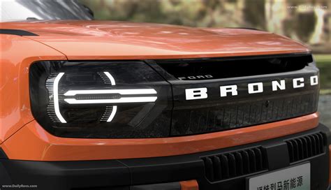 2026 Ford Bronco NEV - Off-road Stance with Electric Power - DailyRevs