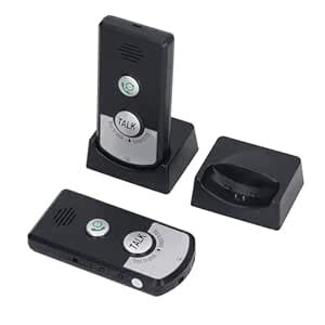 Tgoon Wireless Intercom Unit, Waterproof Power Saving 2 Way Call 2 Pcs ...