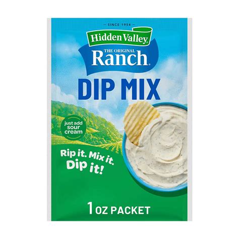 Buy Hidden Valley Original Ranch Dips Mix Packet, 1 oz from Dollar ...