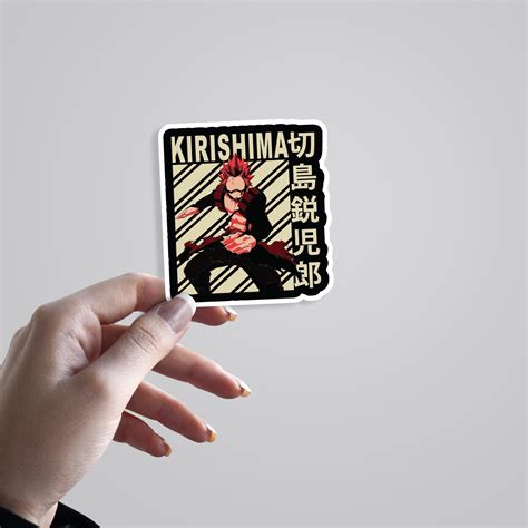 Elevate Your Style with Kirishima MHA Stickers