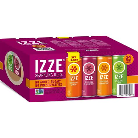 Izze Drink Nutrition