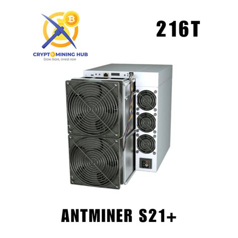 BITMAIN Antminer S21+ 216T BTC Miner in AntMiner | Crypto Mining Hub ...