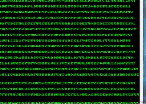 Matrix Code in Cmd 的图像结果