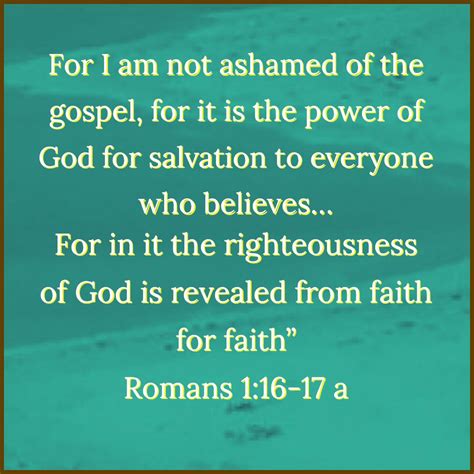 Romans 1 16 17
