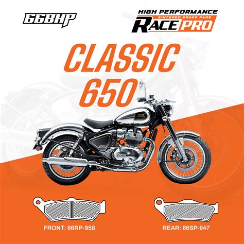 Royal Enfield Classic 650 Race Pro Sintered Brake Pad – LRL Motors