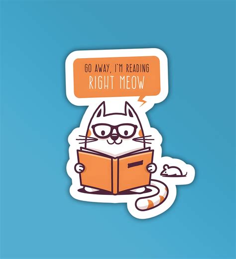 I'm Reading Right Now - Laptop & Mobile Stickers – Peeekaboo