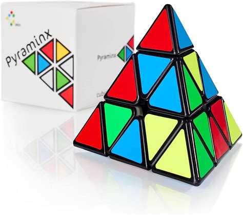 Amazon.com: CUBIDI® Pyraminx Cube - Challenging Brain Teaser Fidget Toy ...