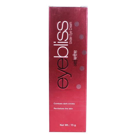 Eyebliss - Tube of 15 gm Under Eye Cream : Amazon.in: Health & Personal ...