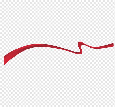 Red lines, red, line, ribbon png | PNGWing