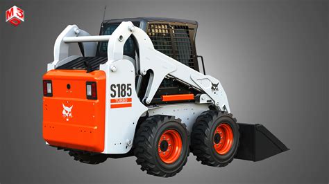 Bobcat S185 Skid Steer Loader - 3D Model by Markos3d