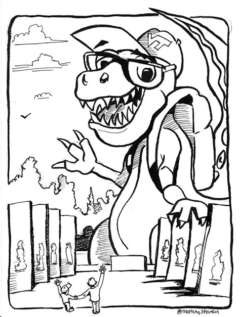 Virginia Tech Coloring Pages 的图像结果