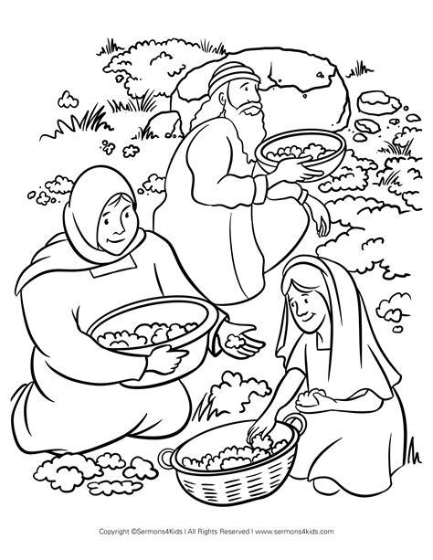 Meat Group Coloring Page