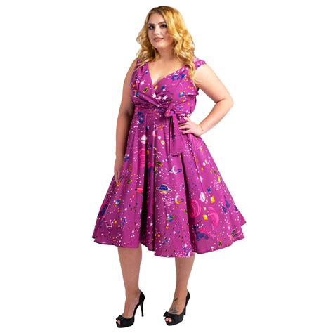 Women's Fashion Clothing Retro Galaxy Rockabilly Vintage Dresses |Miss ...