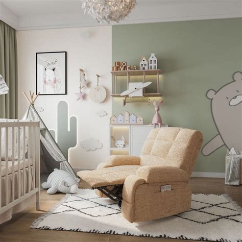 FLEXISPOT Oversized 360° Swivel Rocking Glider India | Ubuy