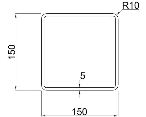 SHS 150x150x5 – Your Steel Standards & CAD File Hub