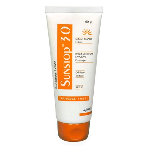 Sunstop 30 Spf 30 Lotion 60 gm Price, Uses, Side Effects, Composition ...