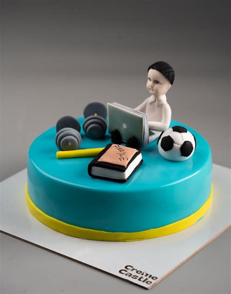 Workaholic Theme Cakes | Delivery in Noida & Gurgaon - Creme Castle