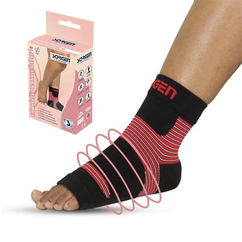 Buy Sorgen Compression Ankle Sleeve | Ankle Socks for Plantar Fasciitis ...