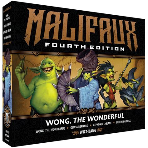 Buy Malifaux 4E - Wong, The Wonderful - Wyrd Miniatures - Miniatures games