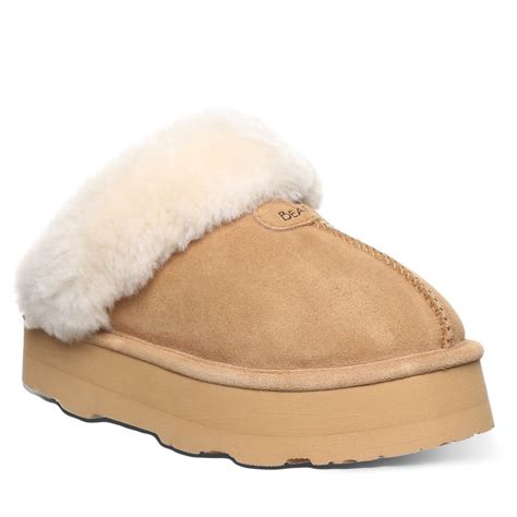 BEARPAW Women's Retro Loki Iced Coffee Solid Size 9 | Women's Slipper ...